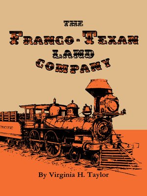 cover image of The Franco-Texan Land Company